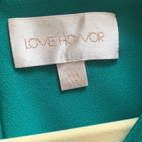 Teal Green Fish tail style dress - Size 12 - Picture 3 of 8